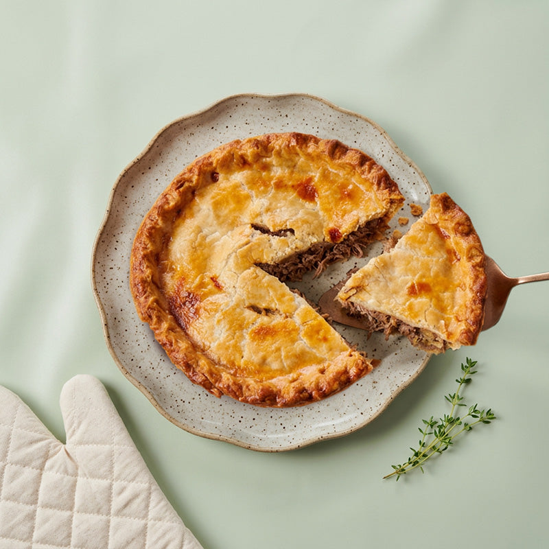 Tourtière au porc éffiloché