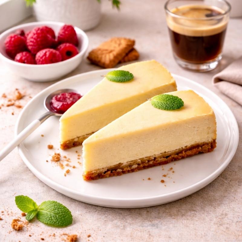 2 parts de cheesecakes