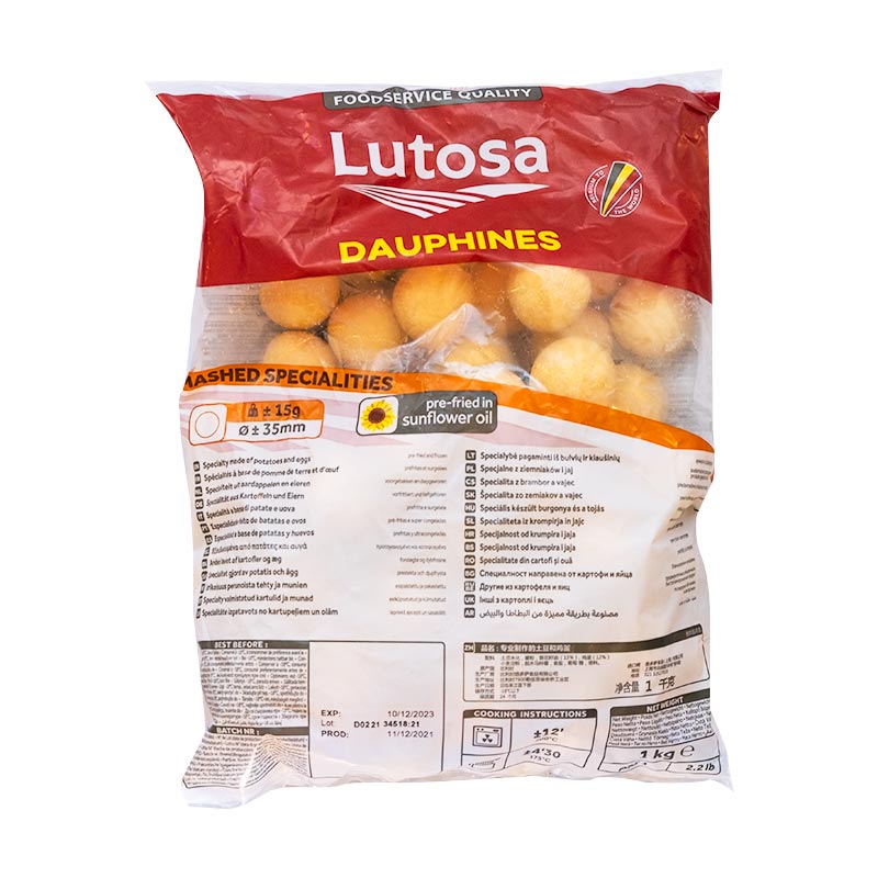 Pommes de terre Dauphine