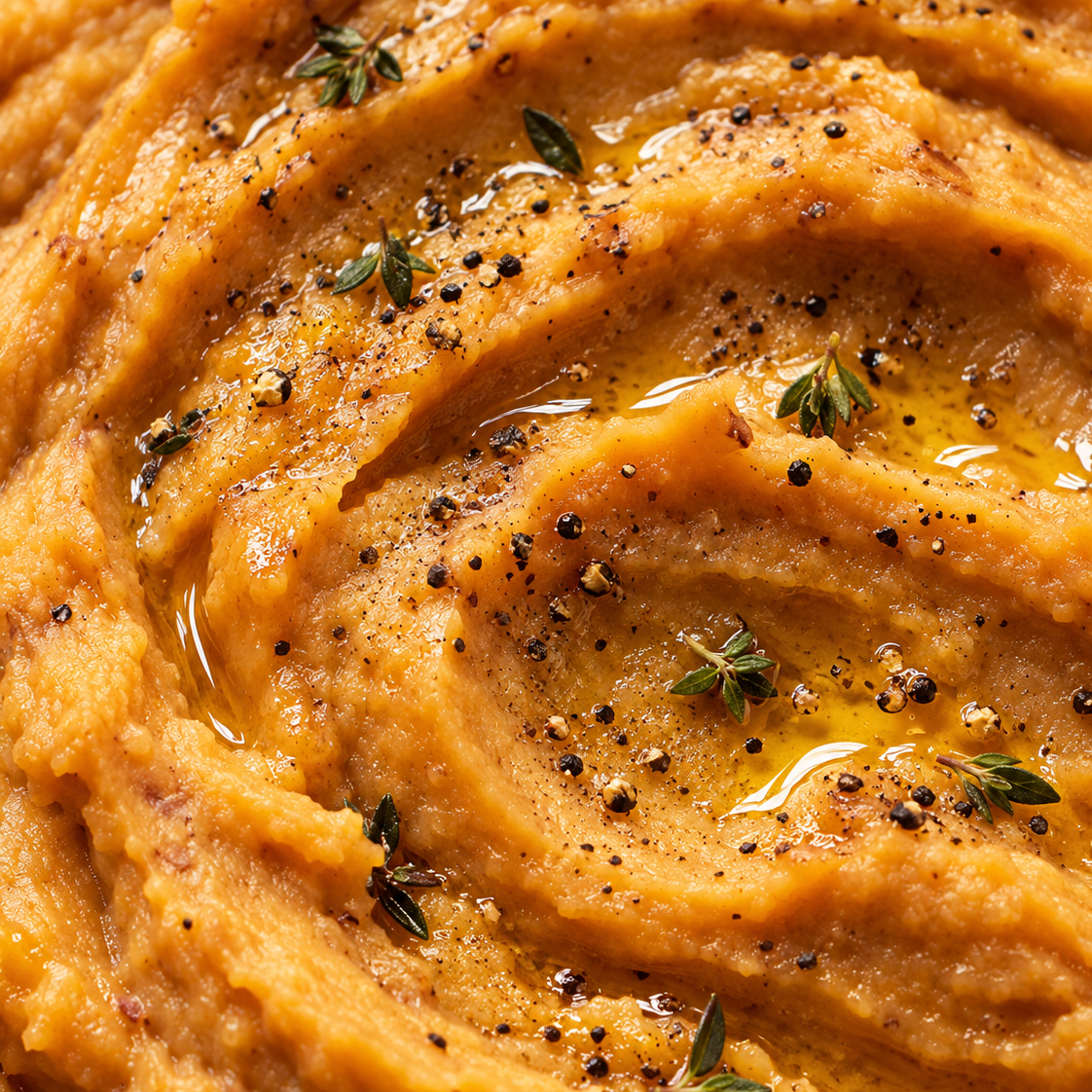 Écrasé de courge aux marrons