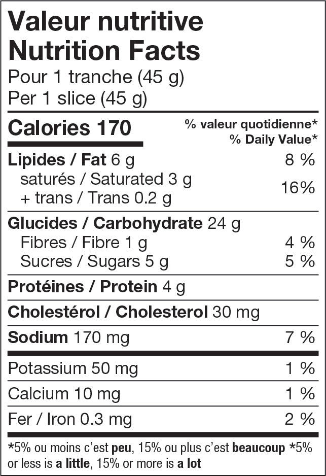 Brioche tressée tranchée