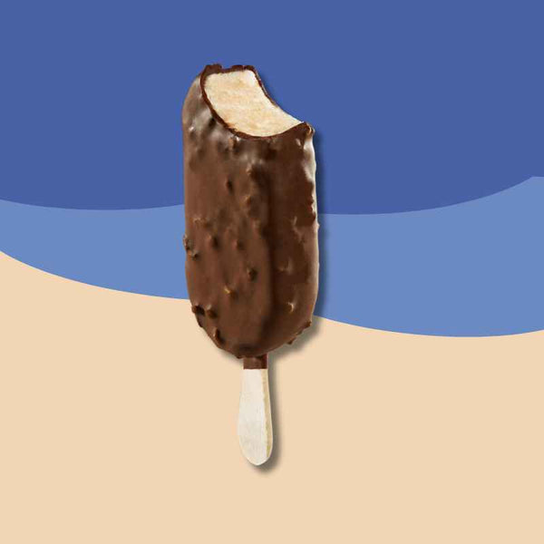 Lactose-Free Vanilla Almond Ice Cream Bars
