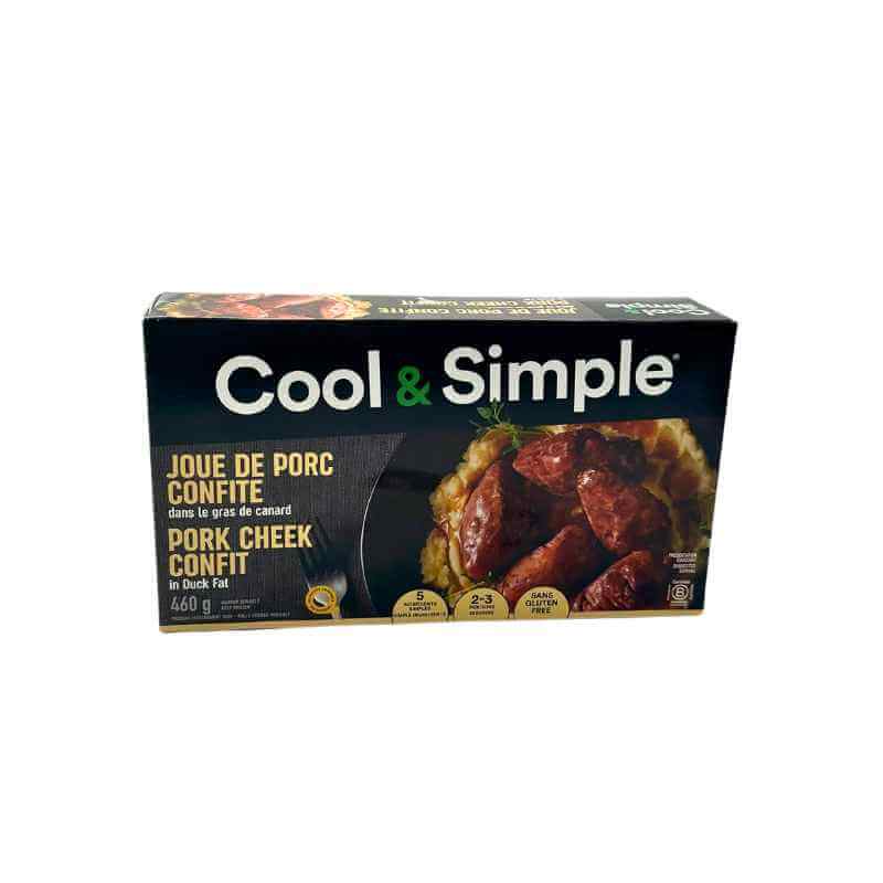 Joue de porc confite