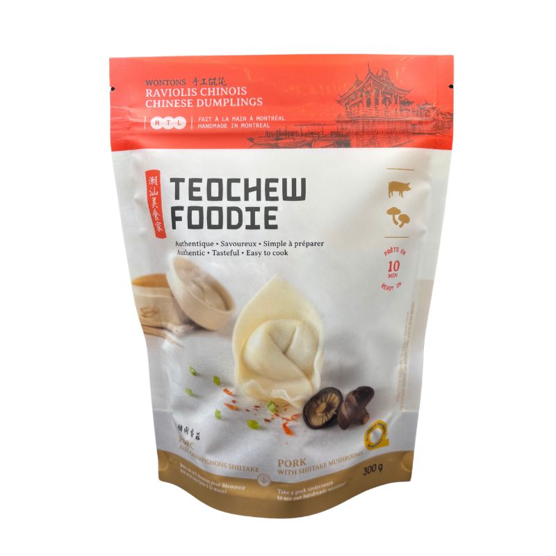 Pork and Shitake Wontons