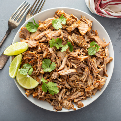 Pulled Pork Shoulder with Fine Herbs