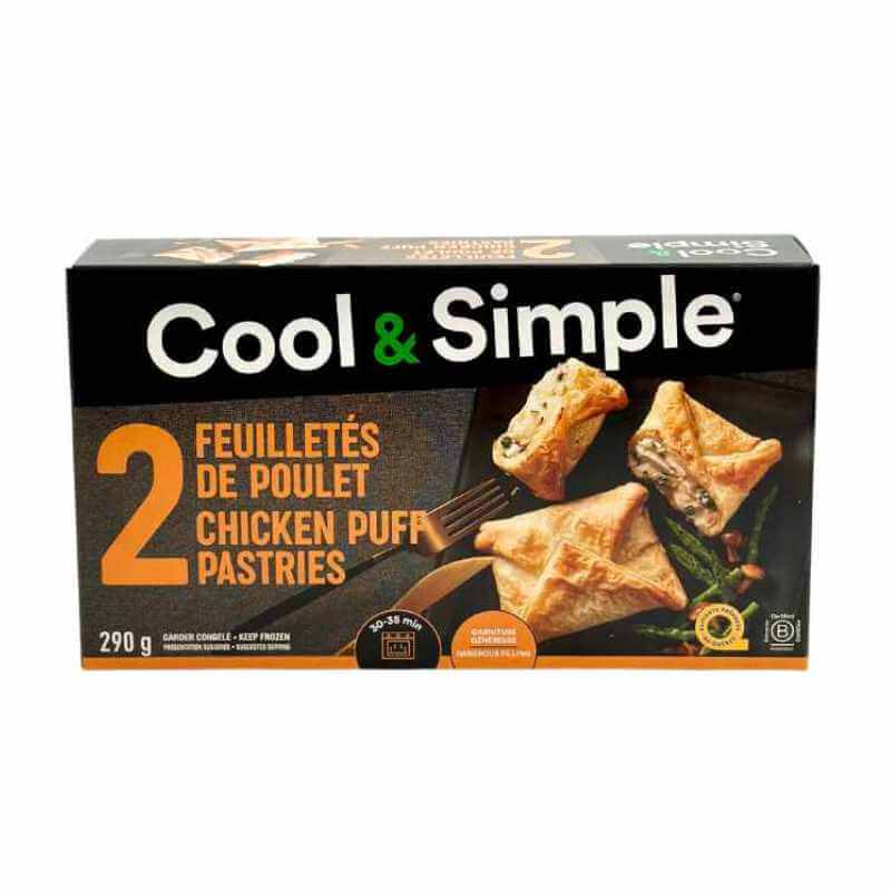 Feuilletés au poulet