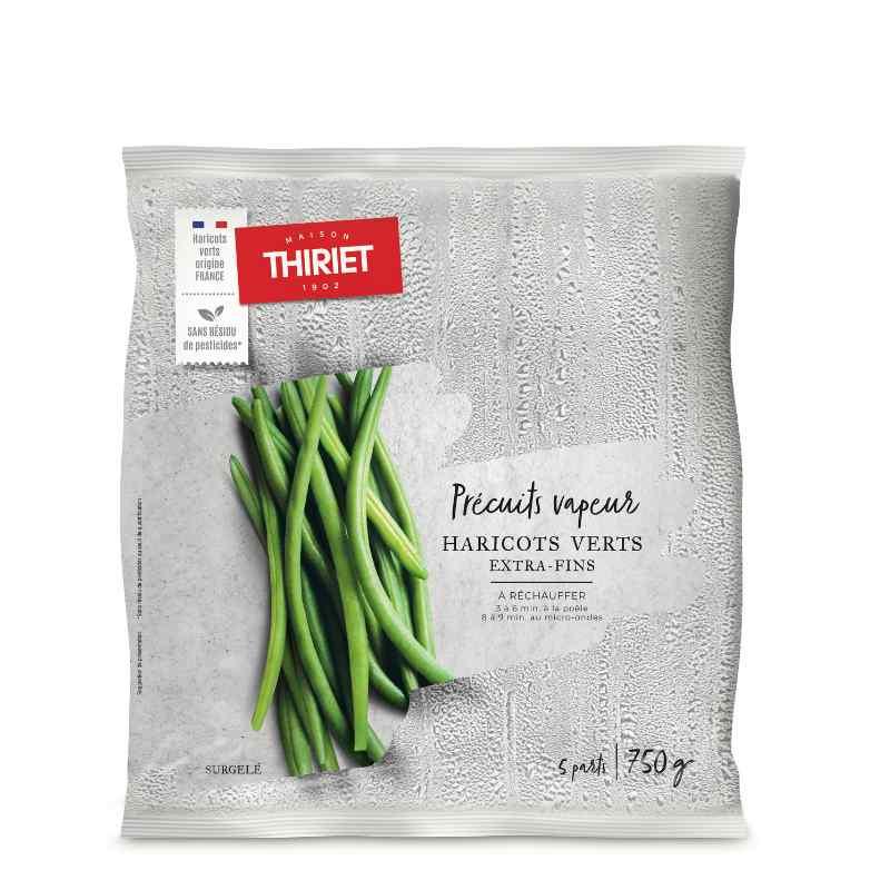Haricots verts extra fins précuits 750g