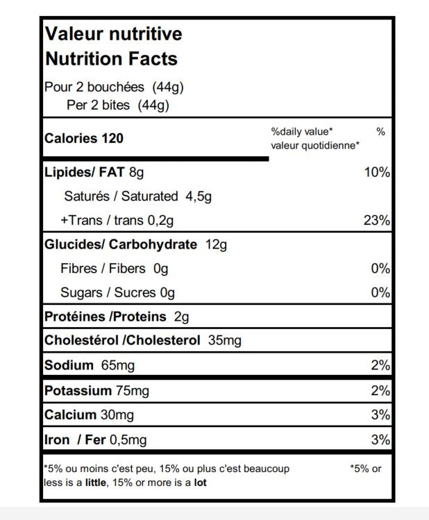 Coffret mini quiches