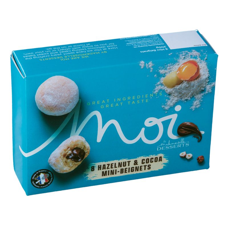 8 Mini beignets chocolat noisette