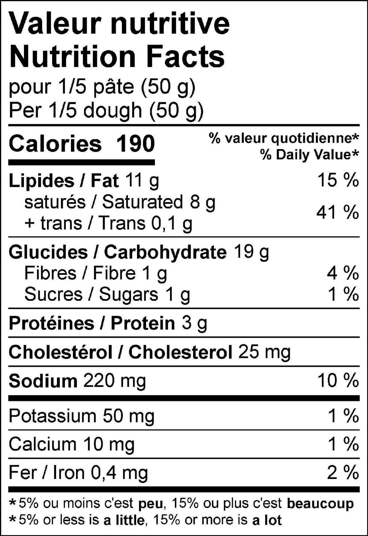 2 pâtes feuilletées pur beurre