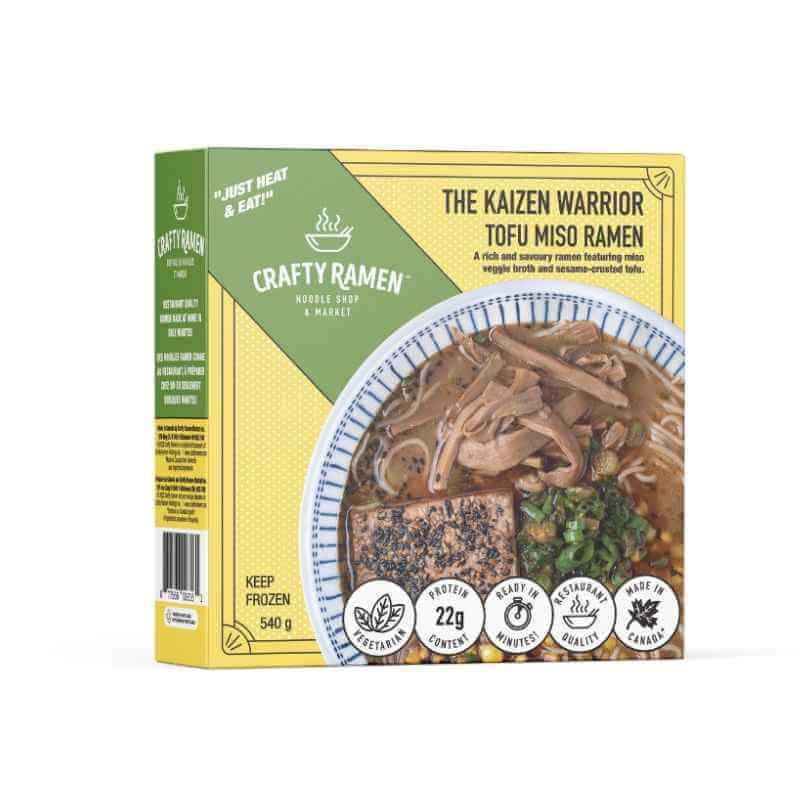 Nouilles ramen au miso et au tofu