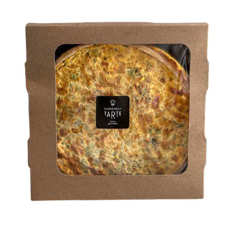 Quiche au brocoli et cheddar