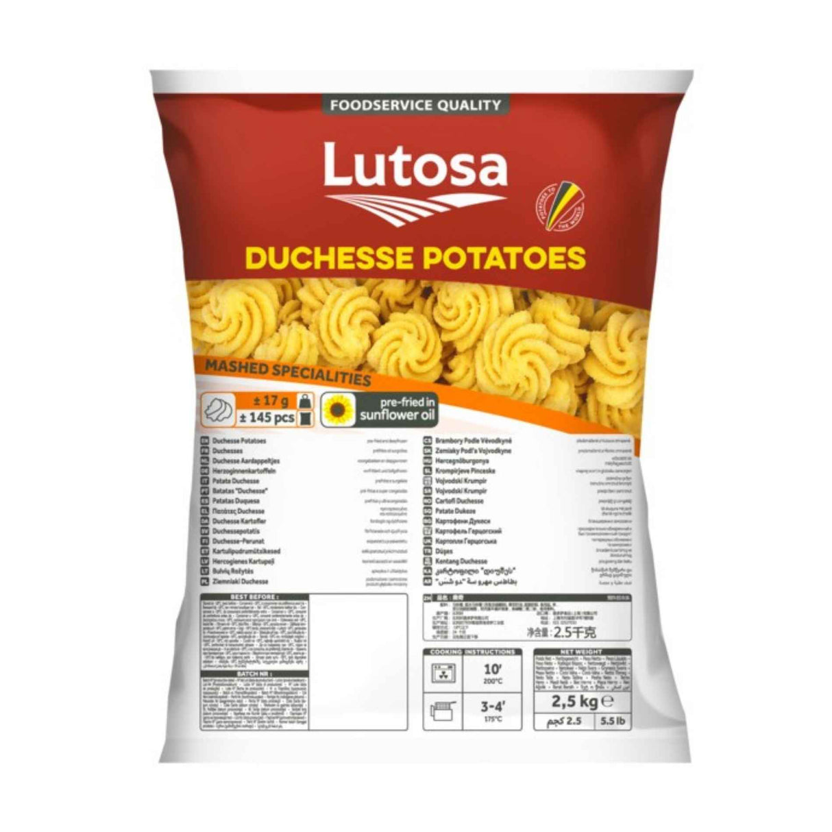 Pommes de terre duchesse