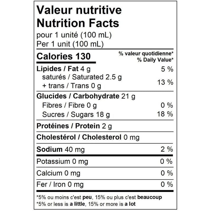 4 Sundae vanille & biscuits