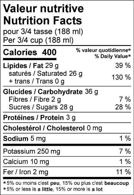 Sorbet noix de coco (500ml)