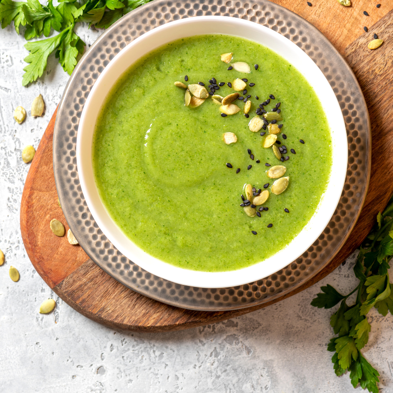 Gluten-free Green Pea Soup