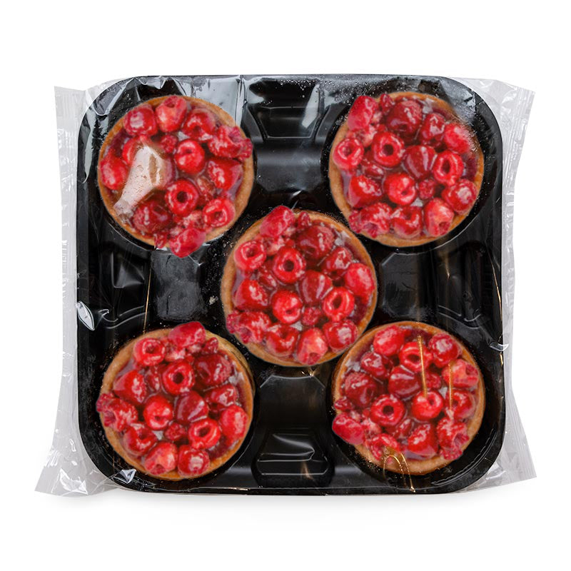 5 Tartelettes aux framboises