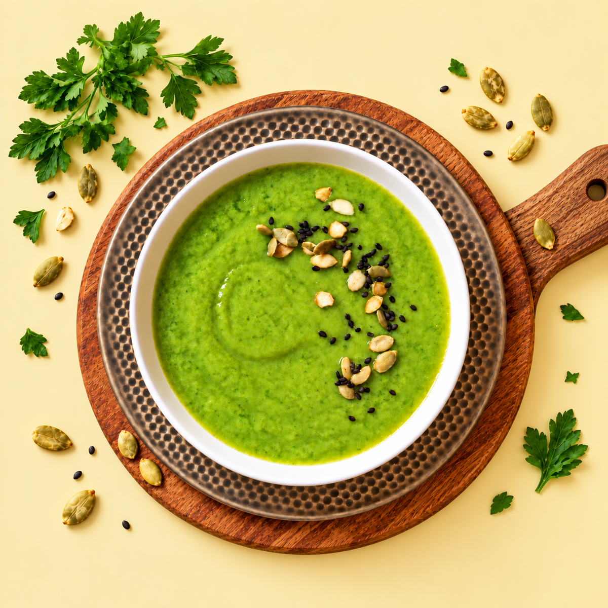 Gluten-free Green Pea Soup