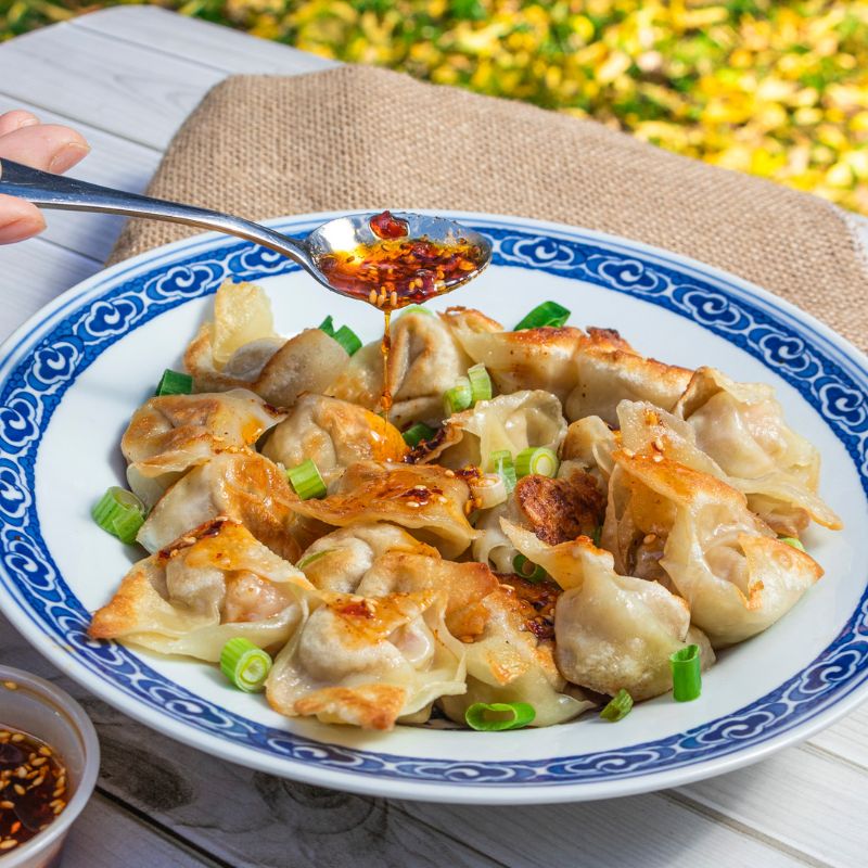 Pork and Shitake Wontons