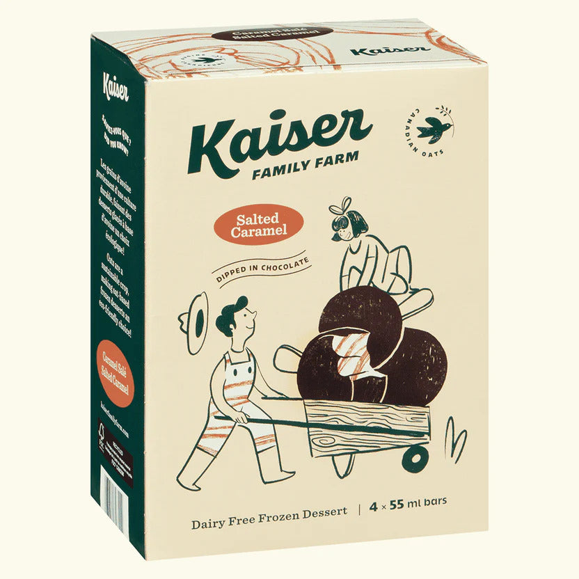 Salted Caramel Vegan Bars