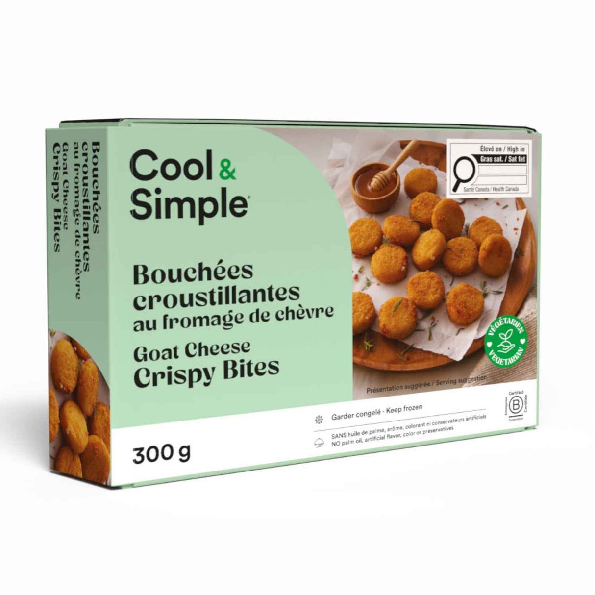 Bouchées croustillantes au fromage de chèvre