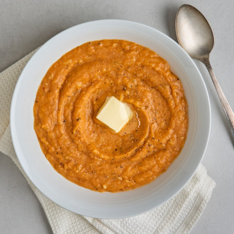 Écrasé de courge aux marrons