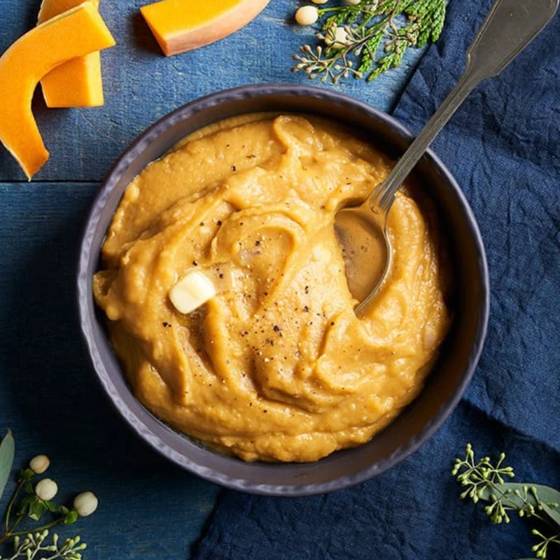 Écrasé de courge aux marrons
