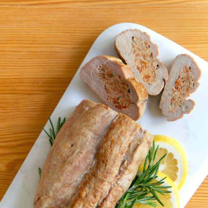 Filet de porc farci au chorizo