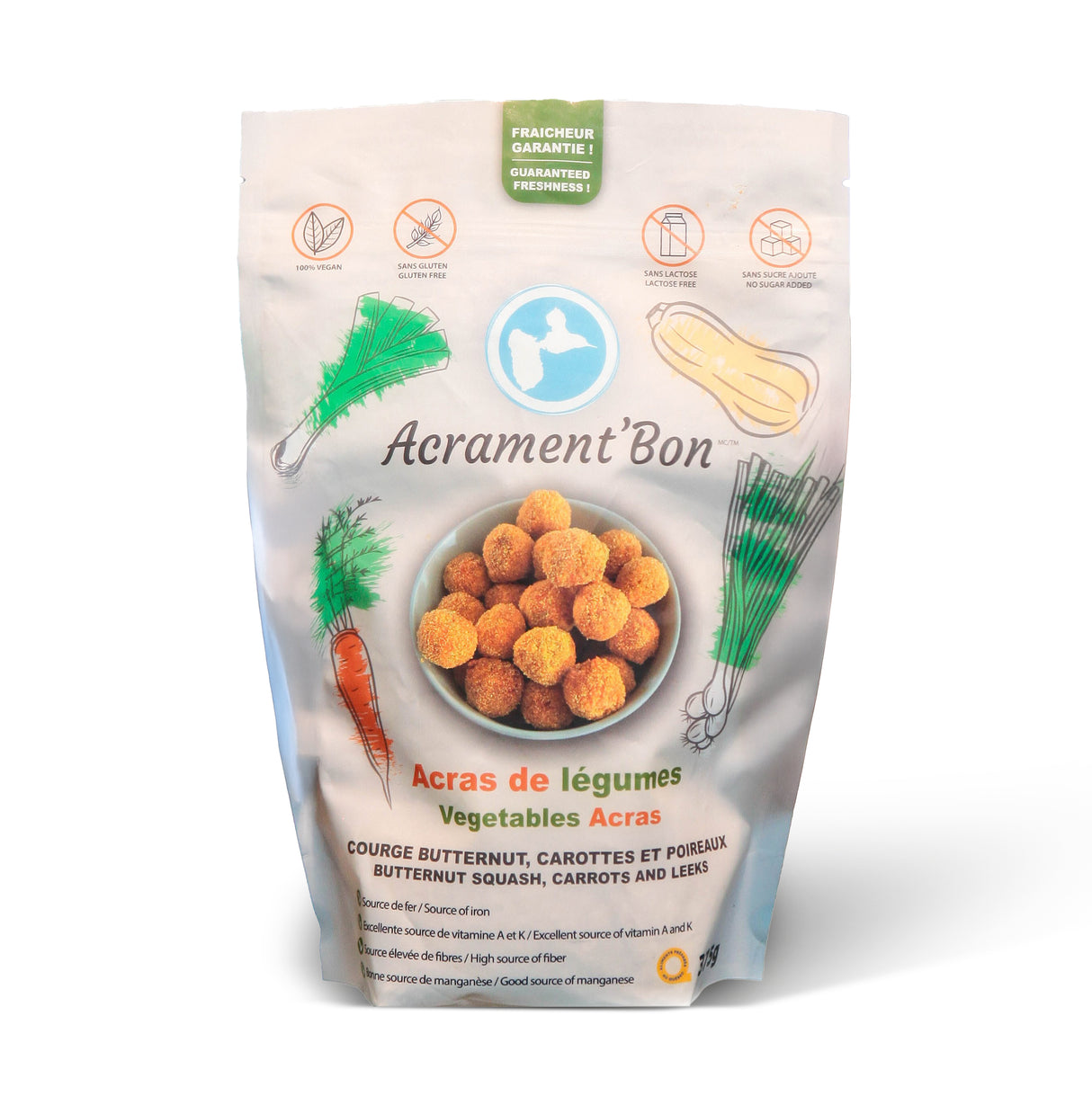 Vegetable Accras – Butternut Squash, Carrots & Leeks