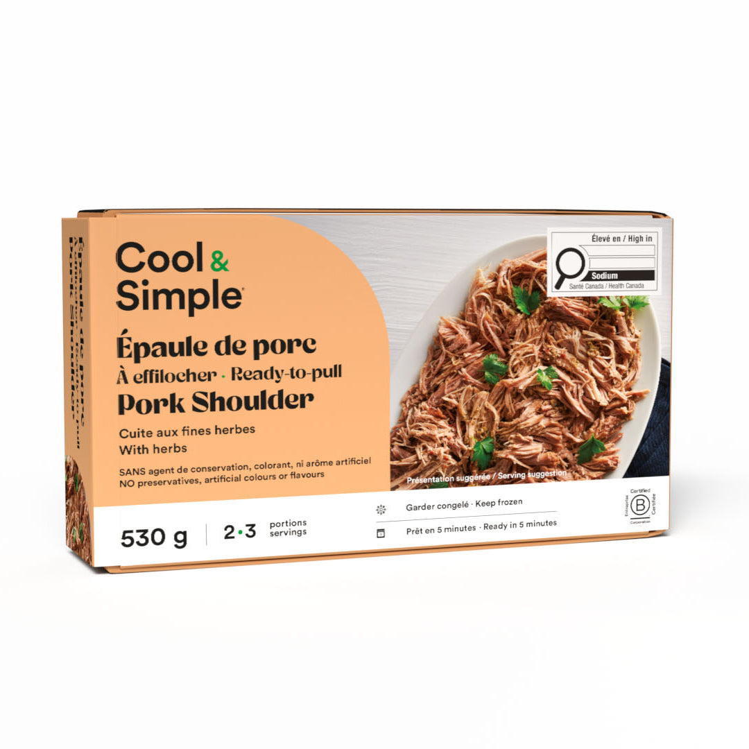 Pulled Pork Shoulder with Fine Herbs