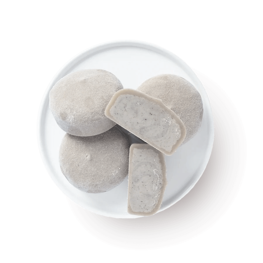 Mochi glacé sésame noir