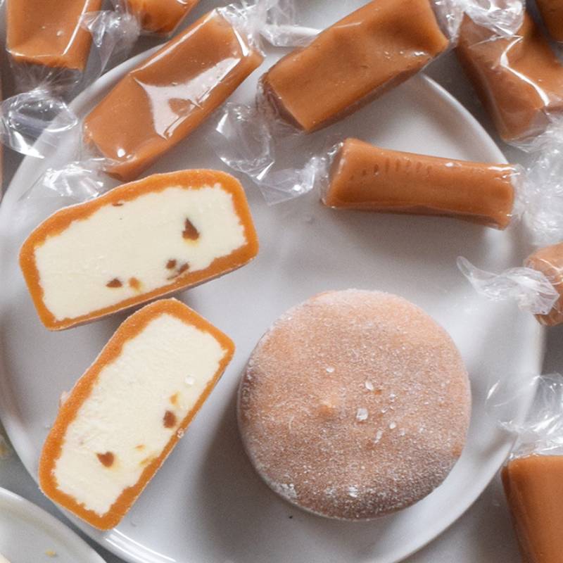 Mochi au caramel salé