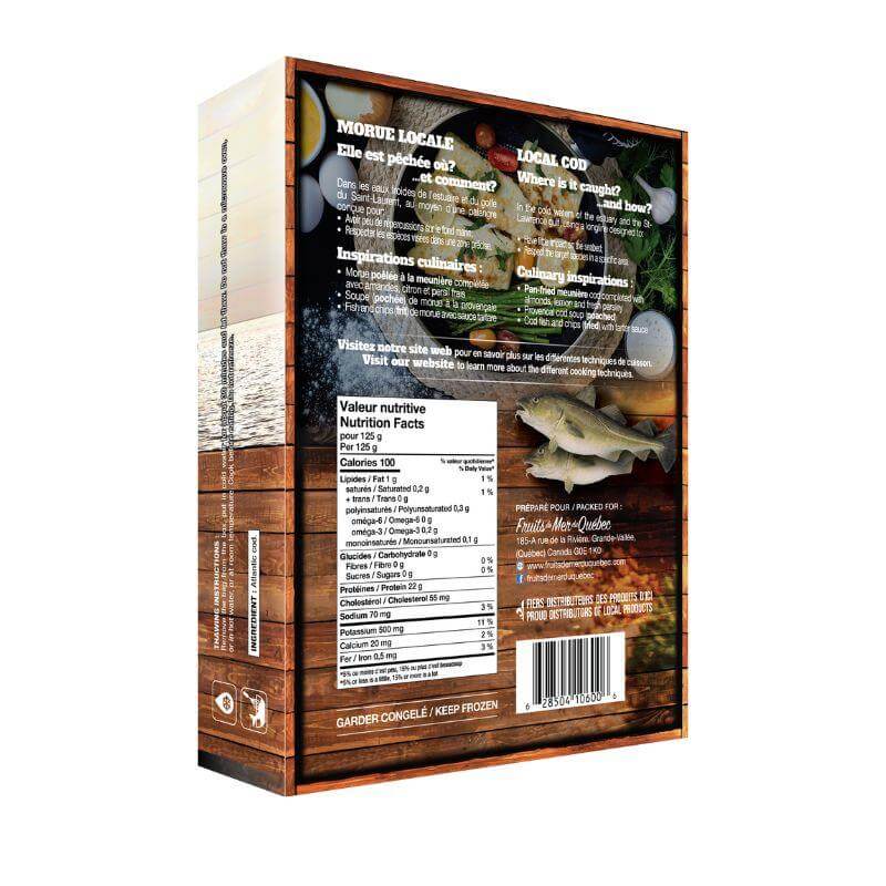 Filets de morue de Gaspésie