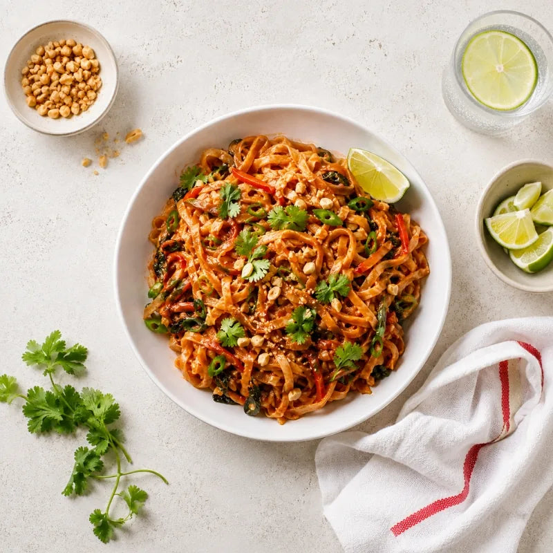 Pad thaï végé aux légumes