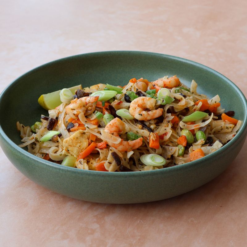 Pad Thaï aux crevettes