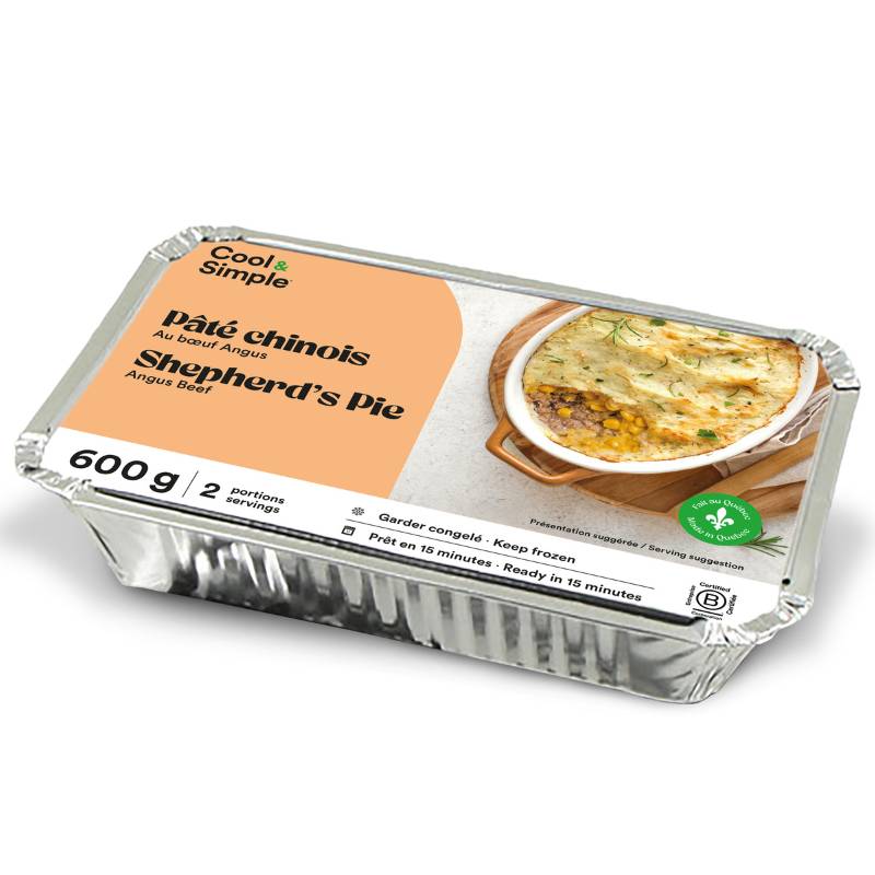 Pâté chinois au boeuf angus