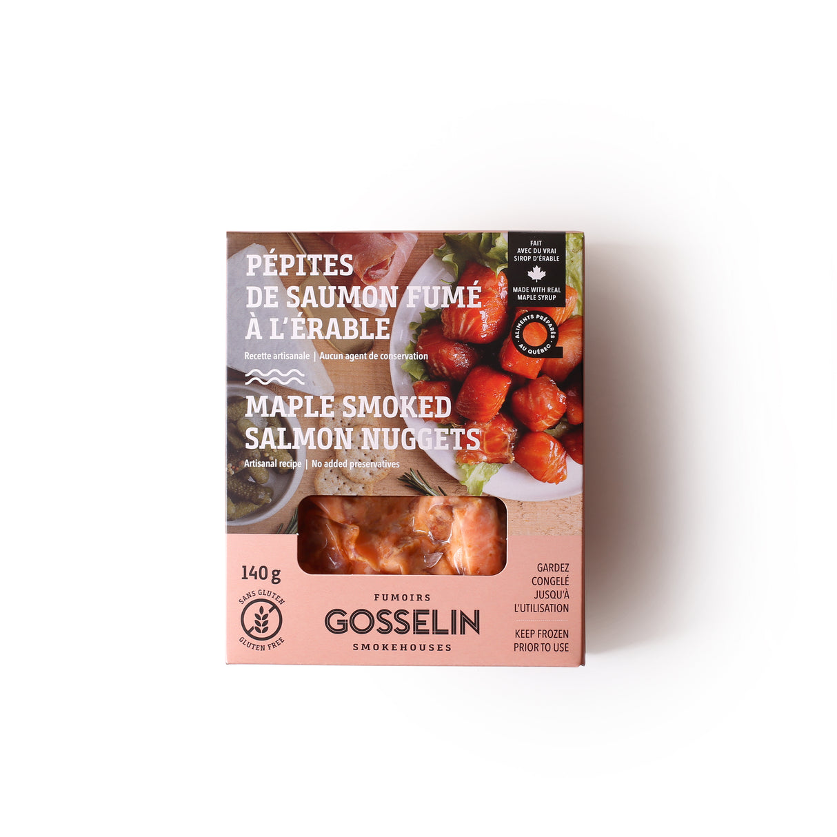 Maple Smoked Salmon Nuggets