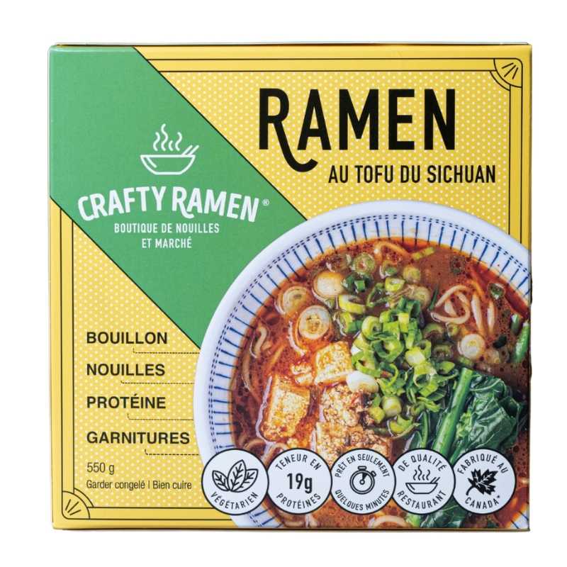 Szechuan Tofu Ramen Soup