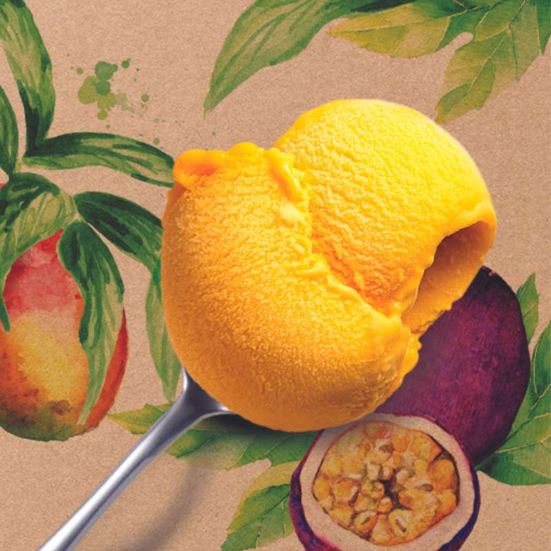 Sorbet mangue passion