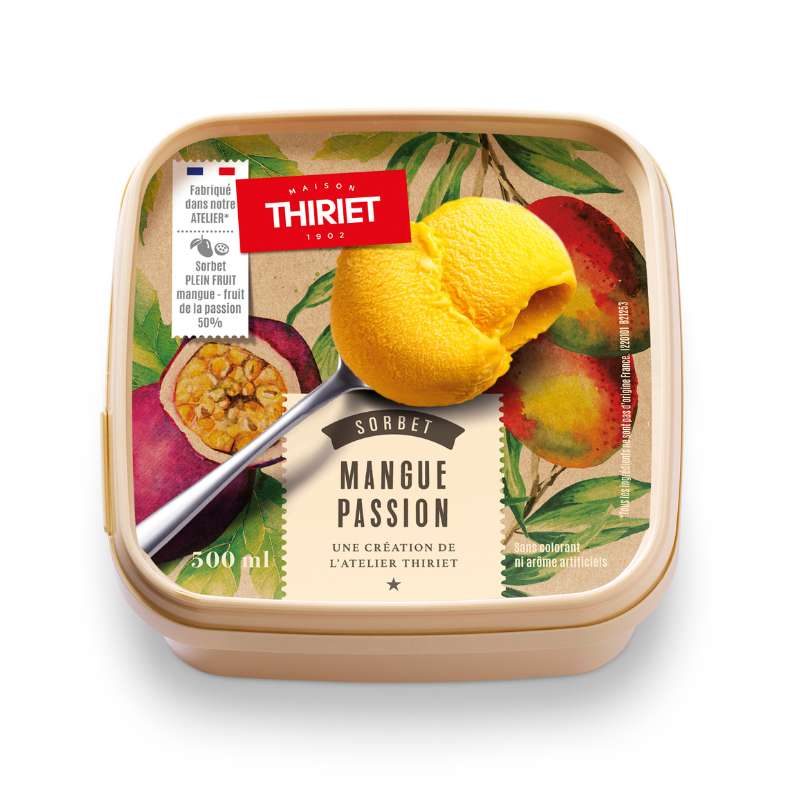 Sorbet mangue passion