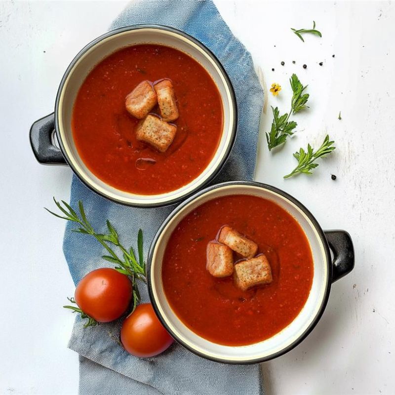 Gluten-Free Roasted Tomato Soup