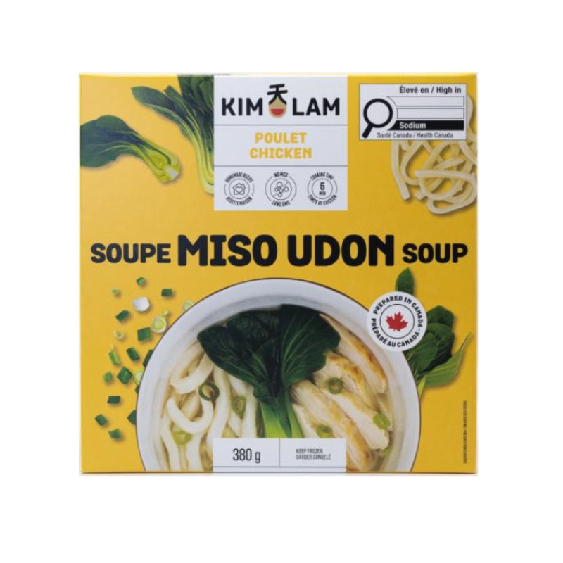 Soupe Udon Miso au poulet