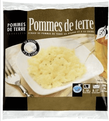 Écrasé de pommes de terre