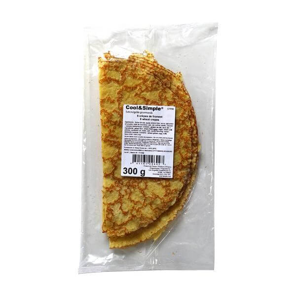 6 crêpes de froment
