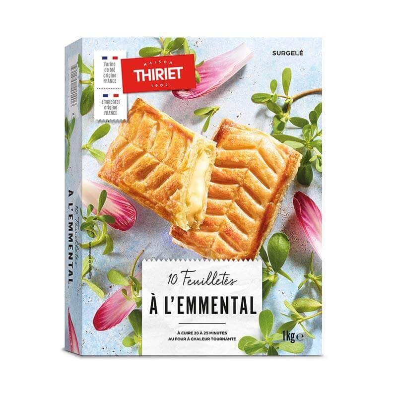 10 feuilletés au fromage emmental
