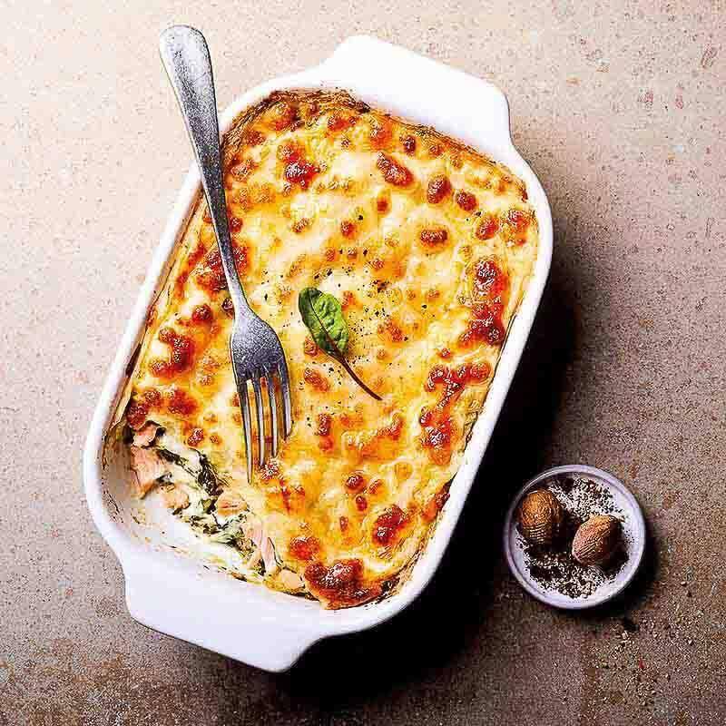 Lasagne saumon épinards - 3 à 4 parts