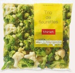 Mélange de légumes (trio de fleurettes)