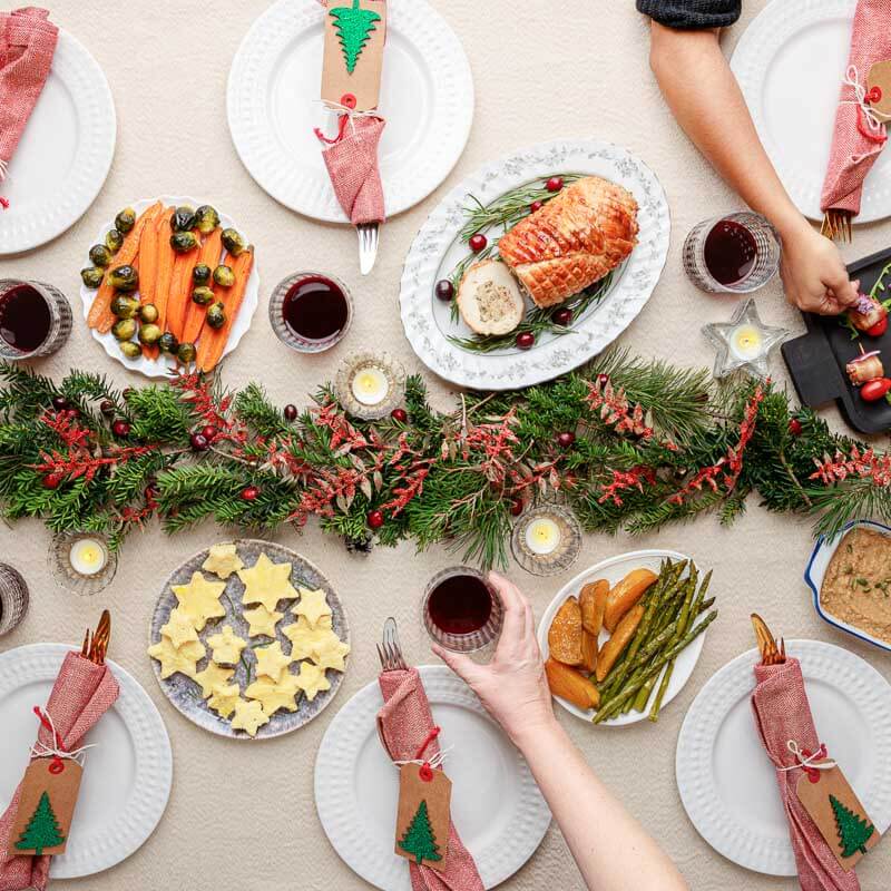 DIY : Nos idées déco pour une table des fêtes naturelle et zéro déchet