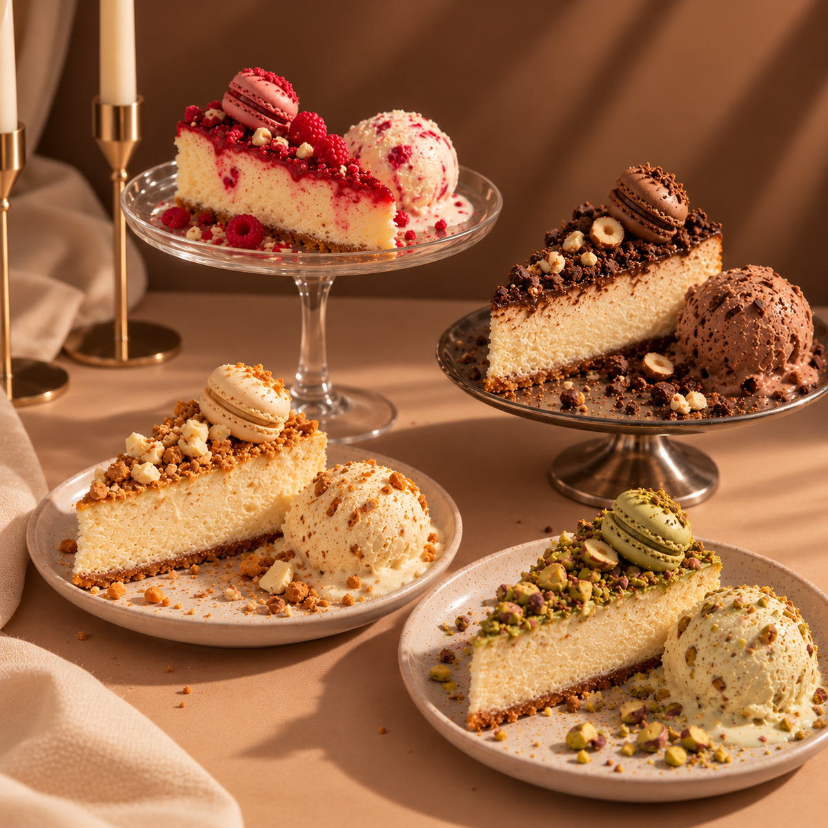 1 Gâteau au fromage : 4 desserts des Fêtes - Les produits surgelés Cool ...