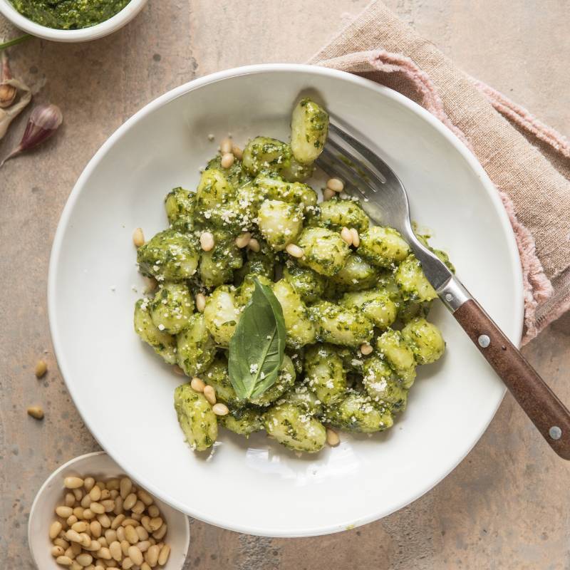 Gnocchis au Pesto de Basilic